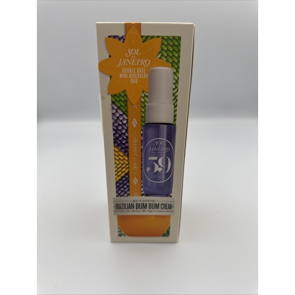 Sol de Janeiro Cheirosa 59 Duo Set Bum Bum Cream New